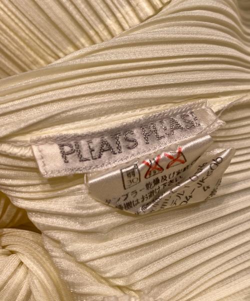 PLEATS PLEASE（プリーツプリーズ）PLEATS PLEASE (プリーツプリーズ) プリーツカットソー イエロー サイズ:4の古着・服飾アイテム
