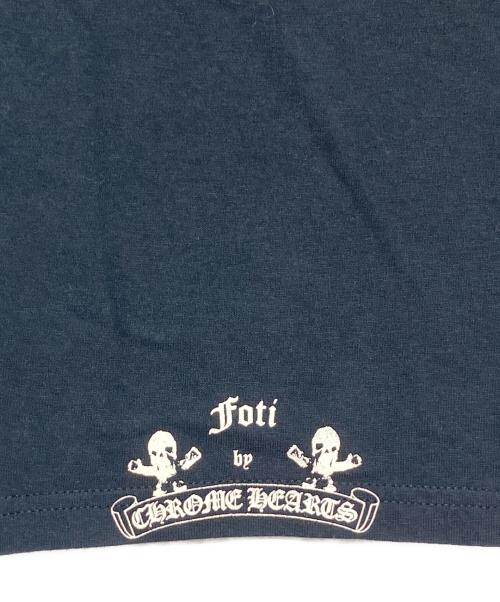 CHROME HEARTS（クロムハーツ）CHROME HEARTS (クロムハーツ) FOTIプリントTシャツ ブラック サイズ:Lの古着・服飾アイテム