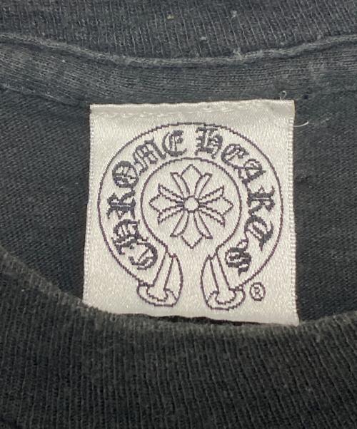 CHROME HEARTS（クロムハーツ）CHROME HEARTS (クロムハーツ) ロゴ刺繍ポケットTシャツ ブラック サイズ:Mの古着・服飾アイテム