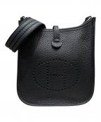 HERMESエルメス）の古着「エブリン TPM/シルバー金具/トリヨンクレマンス/ブラック/W刻印」｜ブラック