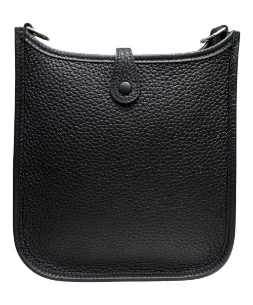 HERMES（エルメス）HERMES (エルメス) エブリン TPM/シルバー金具/トリヨンクレマンス/ブラック/W刻印 ブラック サイズ:TPMの古着・服飾アイテム
