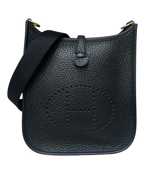 HERMES（エルメス）HERMES (エルメス) エブリン TPM/ゴールド金具/トリヨンクレマンス/ブラック/W刻印 ブラック サイズ:TPMの古着・服飾アイテム