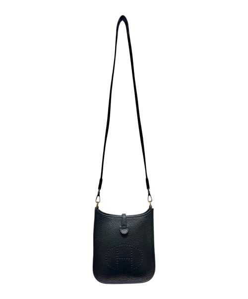 HERMES（エルメス）HERMES (エルメス) エブリン TPM/ゴールド金具/トリヨンクレマンス/ブラック/W刻印 ブラック サイズ:TPMの古着・服飾アイテム
