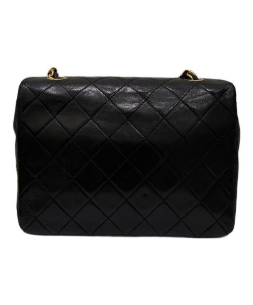 CHANEL（シャネル）CHANEL (シャネル) シングルフラップチェーンショルダーバッグ ブラック サイズ:20の古着・服飾アイテム