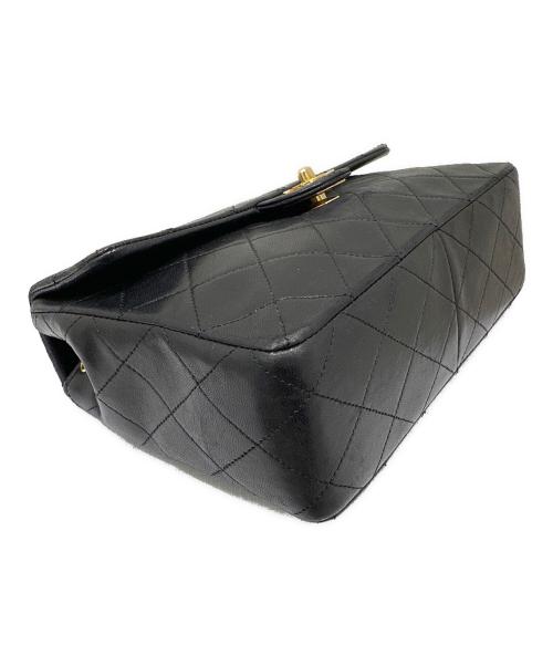 CHANEL（シャネル）CHANEL (シャネル) シングルフラップチェーンショルダーバッグ ブラック サイズ:20の古着・服飾アイテム