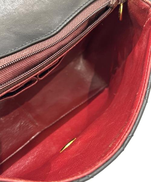 CHANEL（シャネル）CHANEL (シャネル) シングルフラップチェーンショルダーバッグ ブラック サイズ:20の古着・服飾アイテム