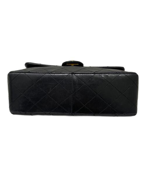 CHANEL（シャネル）CHANEL (シャネル) シングルフラップチェーンショルダーバッグ ブラック サイズ:20の古着・服飾アイテム