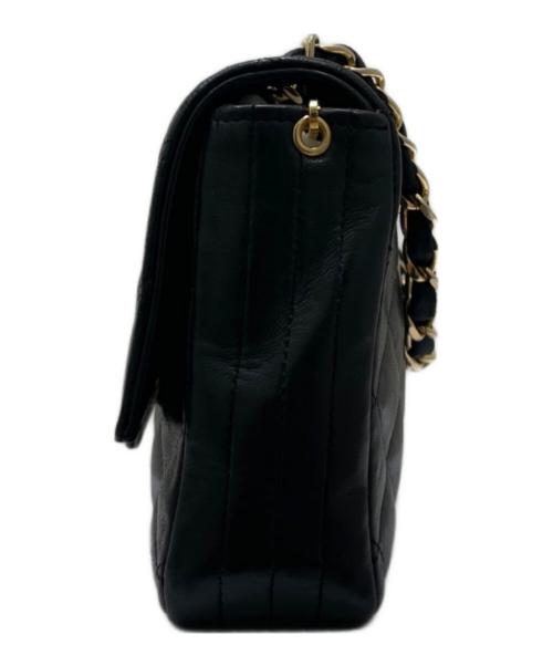 CHANEL（シャネル）CHANEL (シャネル) デカココ　マトラッセ　21　チェーンショルダーバッグ ブラック サイズ:21の古着・服飾アイテム