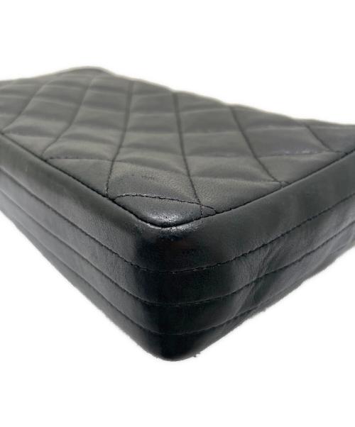 CHANEL（シャネル）CHANEL (シャネル) デカココ　マトラッセ　21　チェーンショルダーバッグ ブラック サイズ:21の古着・服飾アイテム