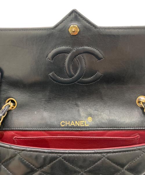 CHANEL（シャネル）CHANEL (シャネル) デカココ　マトラッセ　21　チェーンショルダーバッグ ブラック サイズ:21の古着・服飾アイテム