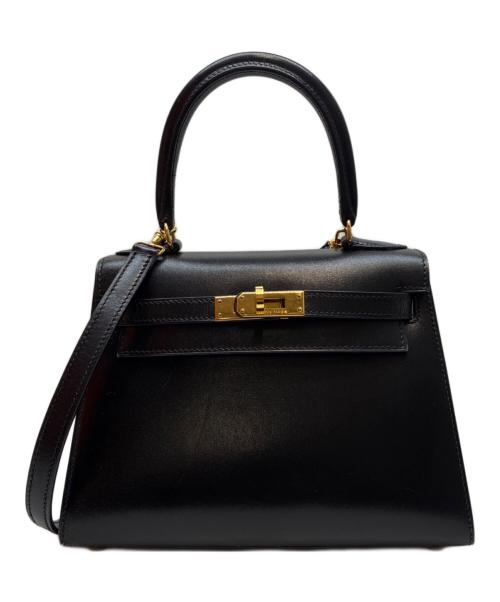 HERMES（エルメス）HERMES (エルメス) ミニケリー/Mini Kelly 20 Black ブラック サイズ:20/ミニ/MINIの古着・服飾アイテム