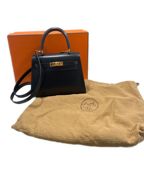 HERMES（エルメス）HERMES (エルメス) ミニケリー/Mini Kelly 20 Black ブラック サイズ:20/ミニ/MINIの古着・服飾アイテム