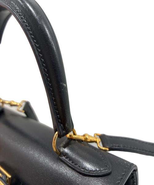 HERMES（エルメス）HERMES (エルメス) ミニケリー/Mini Kelly 20 Black ブラック サイズ:20/ミニ/MINIの古着・服飾アイテム