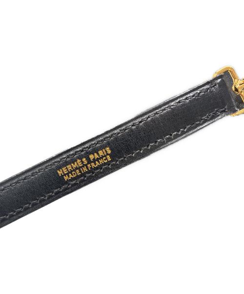 HERMES（エルメス）HERMES (エルメス) ミニケリー/Mini Kelly 20 Black ブラック サイズ:20/ミニ/MINIの古着・服飾アイテム