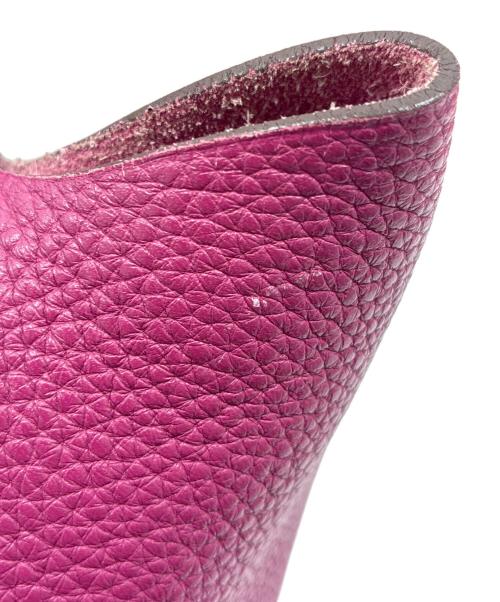 HERMES（エルメス）HERMES (エルメス) ピコタンロックPM/トリヨンクレマンス/トスカ/A刻印2011年製/シルバー金具 トスカ サイズ:PMの古着・服飾アイテム