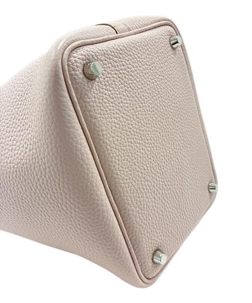HERMES（エルメス）HERMES (エルメス) ピコタンロックPM/トリヨンクレマンス/ローズサクラ/Ｗ刻印2024年製/シルバー金具 モークベール サイズ:PMの古着・服飾アイテム
