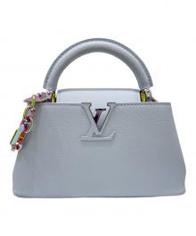 LOUIS VUITTON（ルイ ヴィトン）の古着「カプシーヌ EW MINI M11422 」｜ブルー