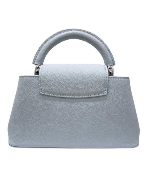 LOUIS VUITTON（ルイ ヴィトン）LOUIS VUITTON (ルイ ヴィトン) カプシーヌ EW MINI M11422  ブルー サイズ:MINIの古着・服飾アイテム