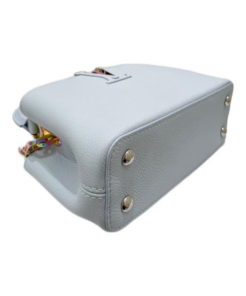 LOUIS VUITTON（ルイ ヴィトン）LOUIS VUITTON (ルイ ヴィトン) カプシーヌ EW MINI M11422  ブルー サイズ:MINIの古着・服飾アイテム