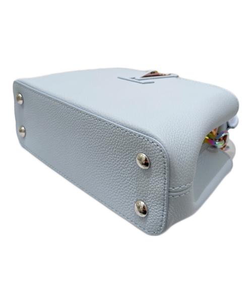 LOUIS VUITTON（ルイ ヴィトン）LOUIS VUITTON (ルイ ヴィトン) カプシーヌ EW MINI M11422  ブルー サイズ:MINIの古着・服飾アイテム