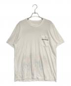 CHROME HEARTSクロムハーツ）の古着「マルチカラーセメタリークロスTシャツ」｜ホワイト