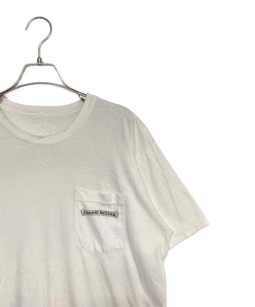 CHROME HEARTS（クロムハーツ）CHROME HEARTS (クロムハーツ) マルチカラーセメタリークロスTシャツ ホワイト サイズ:Lの古着・服飾アイテム