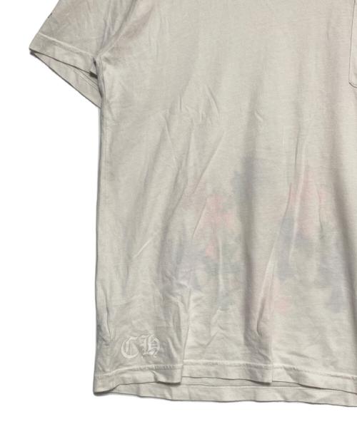 CHROME HEARTS（クロムハーツ）CHROME HEARTS (クロムハーツ) マルチカラーセメタリークロスTシャツ ホワイト サイズ:Lの古着・服飾アイテム