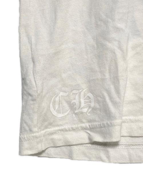 CHROME HEARTS（クロムハーツ）CHROME HEARTS (クロムハーツ) マルチカラーセメタリークロスTシャツ ホワイト サイズ:Lの古着・服飾アイテム