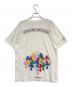 CHROME HEARTS (クロムハーツ) マルチカラーセメタリークロスTシャツ ホワイト サイズ:L：65000円