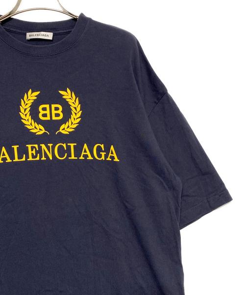 BALENCIAGA（バレンシアガ）BALENCIAGA (バレンシアガ) Tシャツ ネイビー サイズ:XSの古着・服飾アイテム