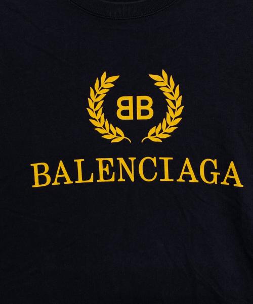 BALENCIAGA（バレンシアガ）BALENCIAGA (バレンシアガ) Tシャツ ネイビー サイズ:XSの古着・服飾アイテム