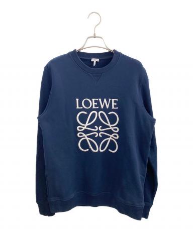中古・古着通販】LOEWE (ロエベ) アナグラムスウェット ネイビー
