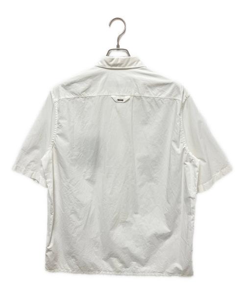 LOUIS VUITTON（ルイ ヴィトン）LOUIS VUITTON (ルイ ヴィトン) 22AW プレースドエンブロイダリーシャツ ホワイト サイズ:Mの古着・服飾アイテム