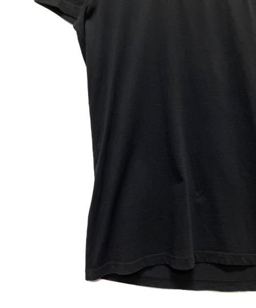 BURBERRY（バーバリー）BURBERRY (バーバリー) ロゴ刺繍Tシャツ ブラック サイズ:Lの古着・服飾アイテム