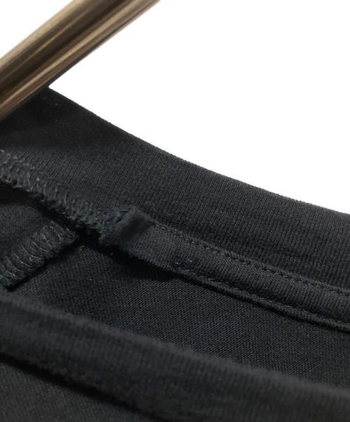 BURBERRY（バーバリー）BURBERRY (バーバリー) ロゴ刺繍Tシャツ ブラック サイズ:Lの古着・服飾アイテム