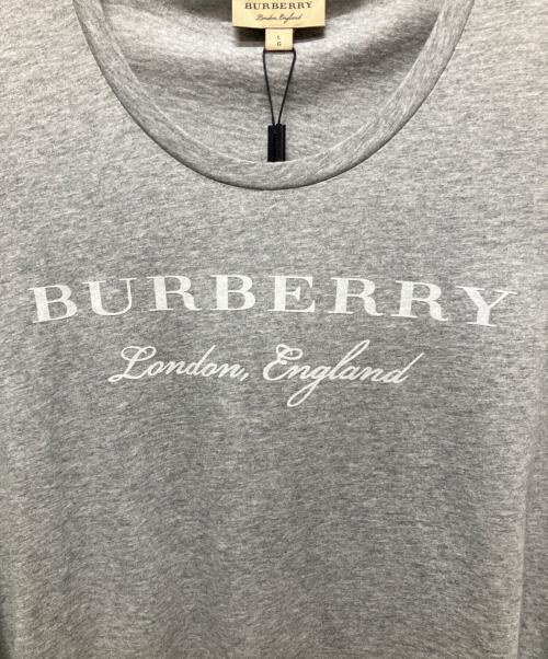 BURBERRY（バーバリー）BURBERRY (バーバリー) BURBERRY London LogoT-shirts/ロゴTシャツ グレー サイズ:Lの古着・服飾アイテム