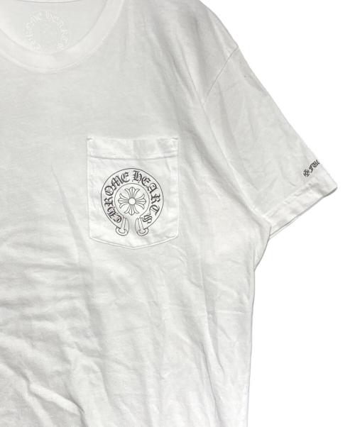 CHROME HEARTS（クロムハーツ）CHROME HEARTS (クロムハーツ) ホースシューTシャツ ホワイト サイズ:Lの古着・服飾アイテム