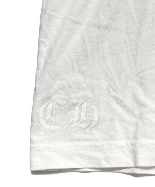 CHROME HEARTS（クロムハーツ）CHROME HEARTS (クロムハーツ) ホースシューTシャツ ホワイト サイズ:Lの古着・服飾アイテム