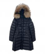 MONCLERモンクレール）の古着「HERMIFUR/ダウンコート」｜ブラック