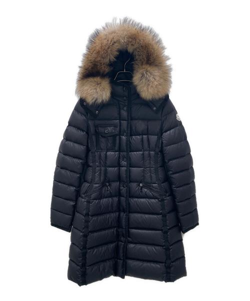 MONCLER（モンクレール）MONCLER (モンクレール) HERMIFUR/ダウンコート ブラックの古着・服飾アイテム