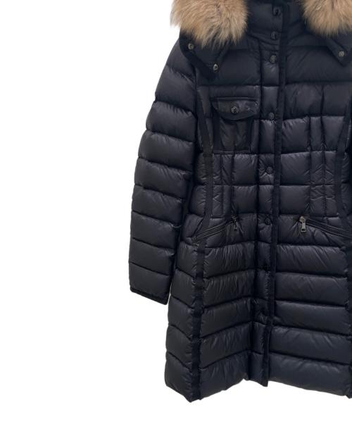 MONCLER（モンクレール）MONCLER (モンクレール) HERMIFUR/ダウンコート ブラックの古着・服飾アイテム