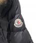 中古・古着 MONCLER (モンクレール) HERMIFUR/ダウンコート ブラック：165000円