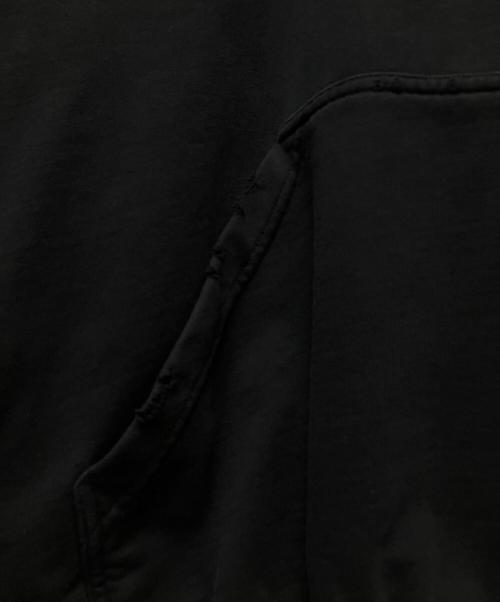 BALENCIAGA（バレンシアガ）BALENCIAGA (バレンシアガ) 23AW ダメージキャンペーンロゴパーカー ブラック サイズ:2の古着・服飾アイテム