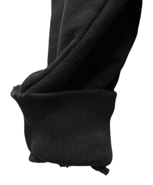 BALENCIAGA（バレンシアガ）BALENCIAGA (バレンシアガ) 23AW ダメージキャンペーンロゴパーカー ブラック サイズ:2の古着・服飾アイテム