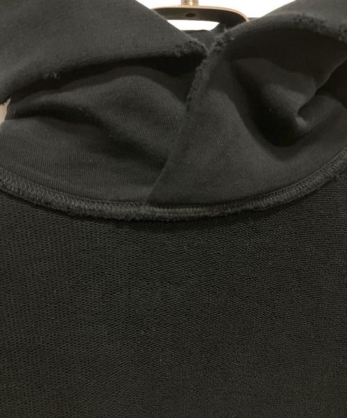 BALENCIAGA（バレンシアガ）BALENCIAGA (バレンシアガ) 23AW ダメージキャンペーンロゴパーカー ブラック サイズ:2の古着・服飾アイテム