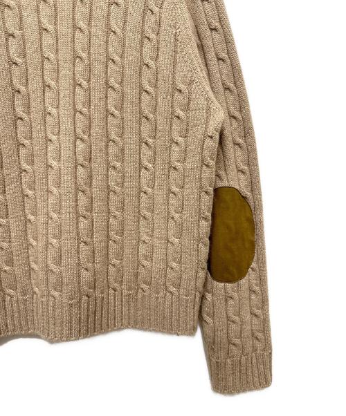 CELINE（セリーヌ）CELINE (セリーヌ) トリオンフカシミヤカーディガン　	2AD5G362W ブラウン サイズ:Mの古着・服飾アイテム