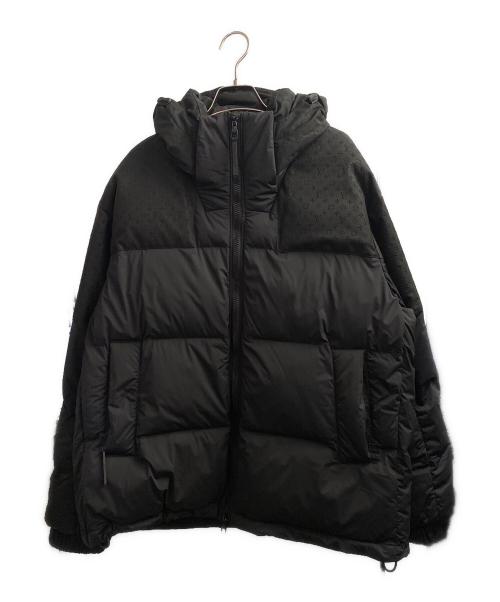 LOUIS VUITTON（ルイ ヴィトン）LOUIS VUITTON (ルイ ヴィトン) モノグラムフーデッドダウンジャケット ブラック サイズ:48の古着・服飾アイテム