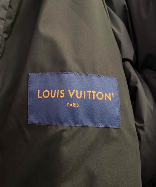 LOUIS VUITTON（ルイ ヴィトン）LOUIS VUITTON (ルイ ヴィトン) モノグラムフーデッドダウンジャケット ブラック サイズ:48の古着・服飾アイテム