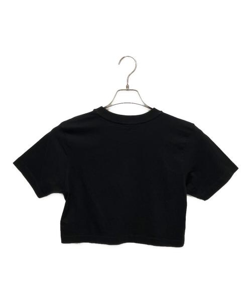 FENDI（フェンディ）FENDI (フェンディ) Fendi cropped t-shirt/クロップドロゴTシャツ ブラック サイズ:XSの古着・服飾アイテム