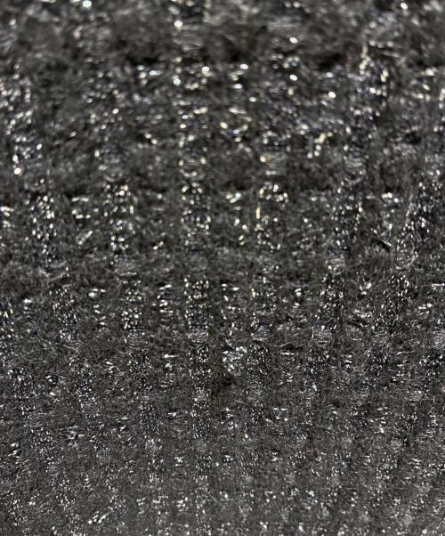 CHANEL（シャネル）CHANEL (シャネル) P65 ココマーク パールボタン ラメニットドレス ブラック サイズ:34の古着・服飾アイテム